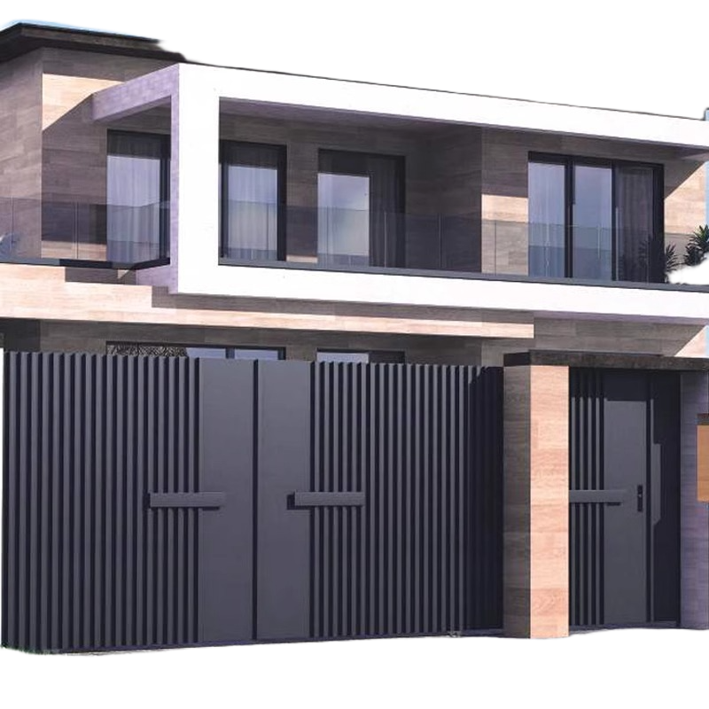 Smart Sliding Aluminum Gate – High-End Villa Courtyard Entry Door
