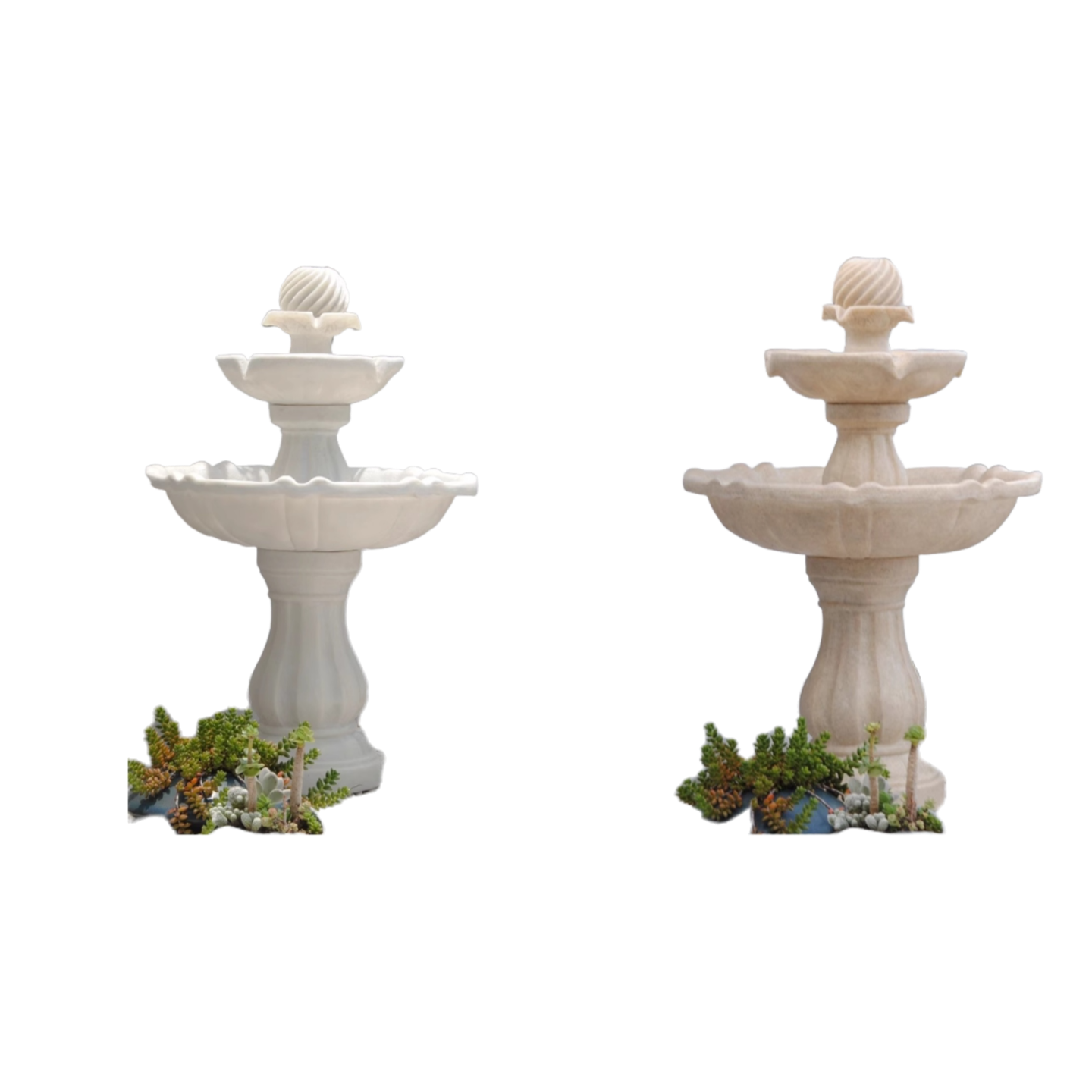 Solar-Powered European Fountain for Garden Landscape, Courtyard Decor & Villa Wishing Pool