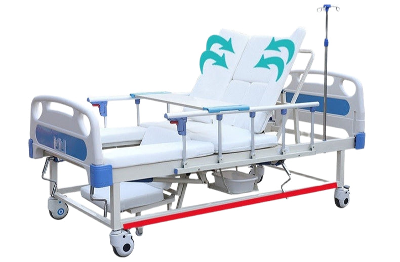 Garton High-Quality Multi-Care Bed with Full-Curved High Guardrail and Anti-Sliding Features