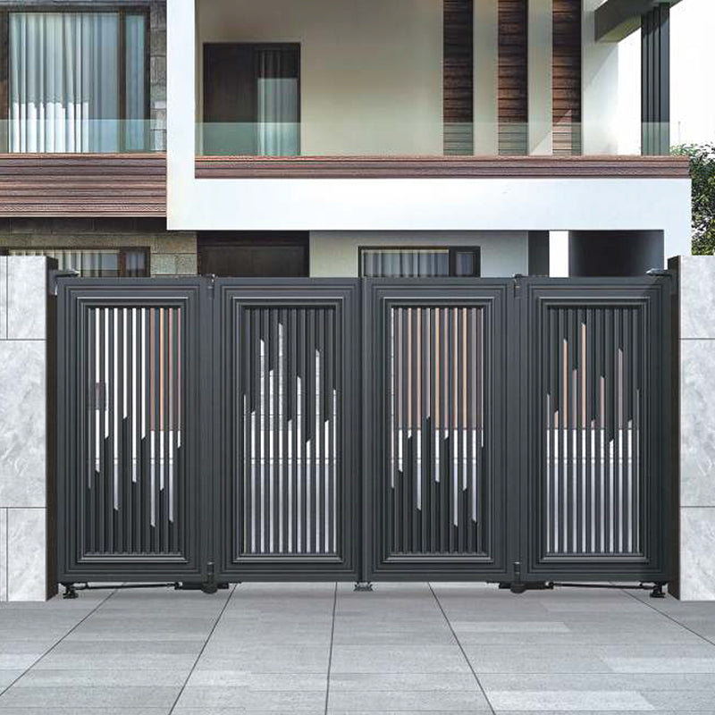 Smart Sliding Aluminum Gate – High-End Villa Courtyard Entry Door