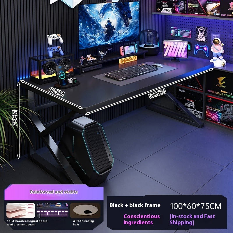 Computer Desk with Chair Set – Home Office, Gaming, or Study Table for Bedroom or Students