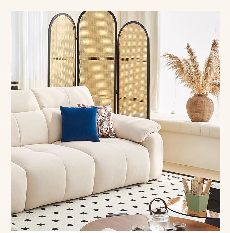 Custom All Designs - Foldable Electric Sofa Bed with Zero-Wall Recline, Cat-Scratch Fabric & Wireless Control for Modern Living Rooms