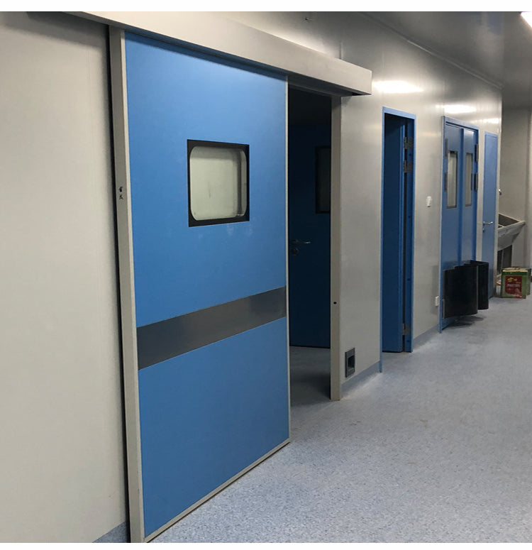 Automatic Sliding Door for Medical Use – Electric Hermetic Door with Foot Sensor for Hospitals, Clinics & Beauty Centers