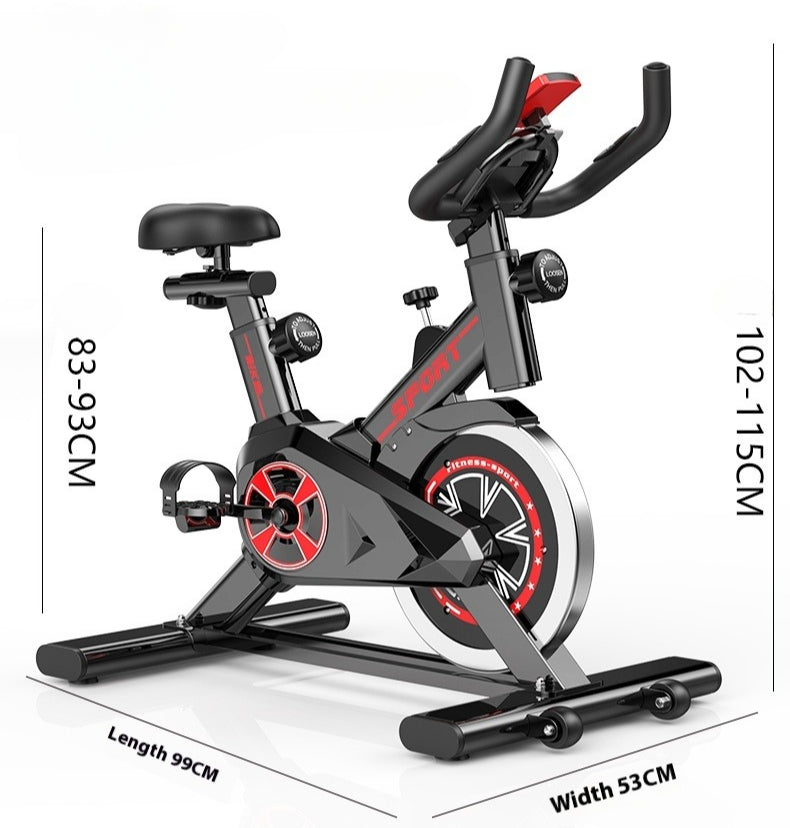 Smart Silent Spin Bike for Home & Gym Indoor Cycling, Cardio & Weight Loss Training
