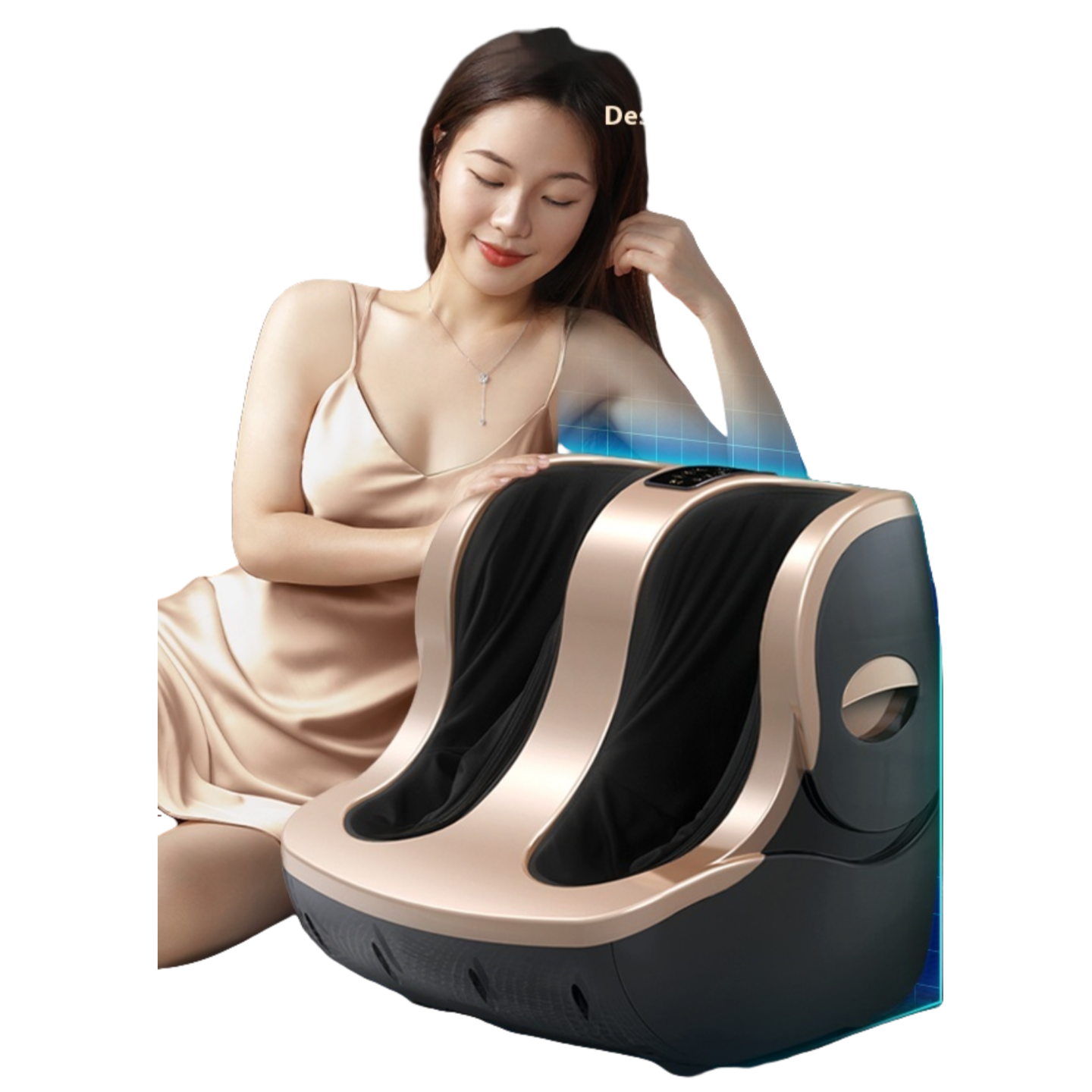 Automatic Calf & Foot Massager with Kneading and Heat for Relaxation & Leg Care – Perfect Gift