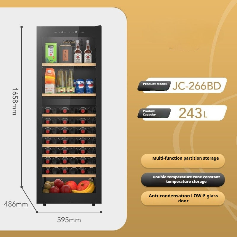 Wine Cooler – Home Temperature-Controlled Fridge for Wine & Beverage Storage