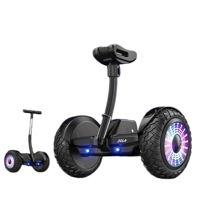 54V Smart Self-Balancing Scooter for Kids 6-15 & Adults - Triple Control with LED Mood Lights & Glow Wheels