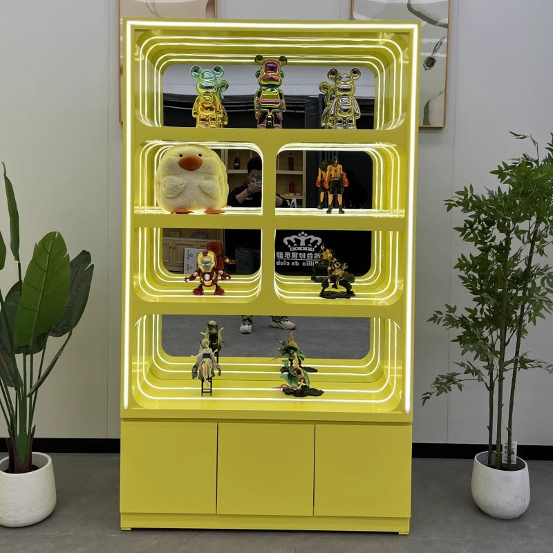 Custom Toy Display Cabinet with LED – Collectibles Showcase for Game Stores, Anime Shops & Prize Redemption