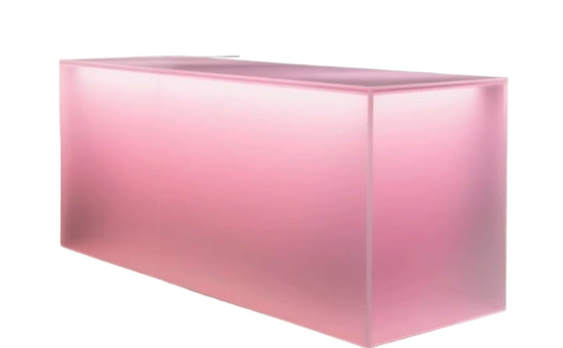 Custom Acrylic LED Bar Counter – Lighted Reception & Checkout Desk for Shops, Cafés & Offices (Contact Before Order)