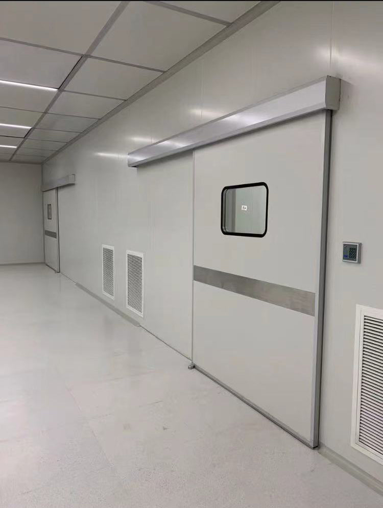 Automatic Sliding Door for Medical Use – Electric Hermetic Door with Foot Sensor for Hospitals, Clinics & Beauty Centers