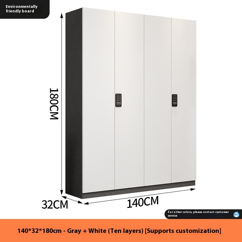 Password-Locked Shoe Cabinet – Anti-Theft Entryway Storage for Hallway, Outdoor Corridor & Home Entrance