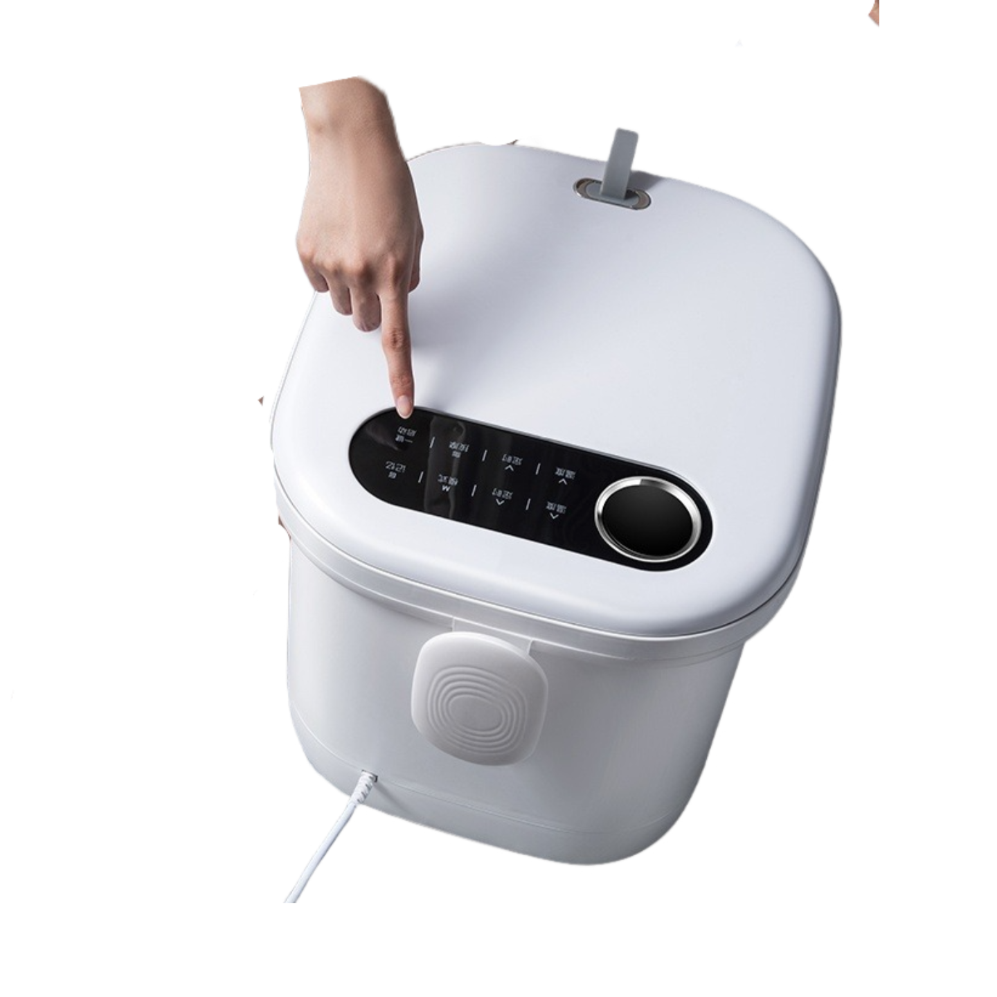 Smart Heated Foot Spa Bath with Deep Basin & Automatic Massage for Home Use