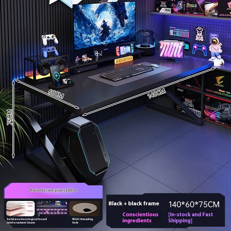 Computer Desk with Chair Set – Home Office, Gaming, or Study Table for Bedroom or Students