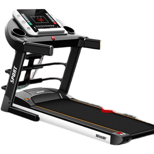 Smart Foldable Electric Treadmill for Home Use with Silent Motor & Walking Mode