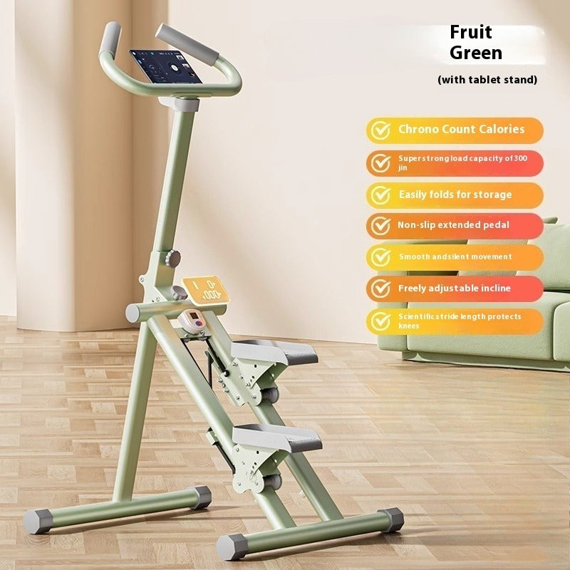 Compact Indoor Stair Climber for Home Cardio, Stepping & Belly Fat Reduction