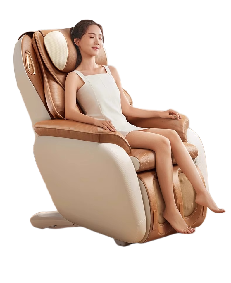 Smart Recliner Massage Chair with Full-Body Track, Foot Scraping, Leg Massage, Zero Gravity & Bluetooth