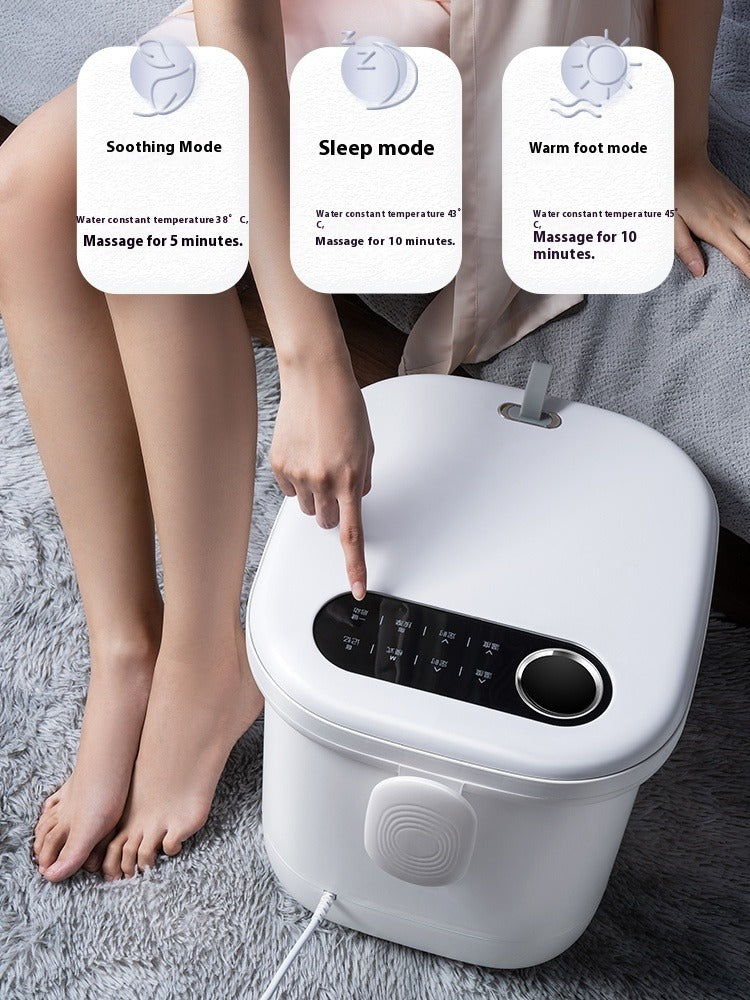 Smart Heated Foot Spa Bath with Deep Basin & Automatic Massage for Home Use