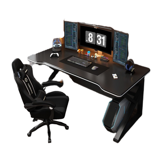 Computer Desk with Chair Set – Home Office, Gaming, or Study Table for Bedroom or Students